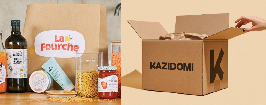 Kazidomi ou La Fourche pour des courses bio en ligne ?