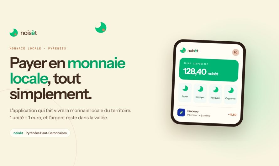 Monnaie locale : payer local avec noisèt, le porte-monnaie qui garde l’argent au pays